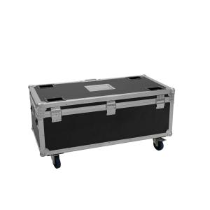 ROADINGER Flightcase 4x AKKU Multiflood IP 18x10W RGBW Wash CRMX with charging function