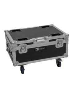 ROADINGER Flightcase 6x AKKU IP TL-3 QCL Trusslight CRMX with charging function and wheels