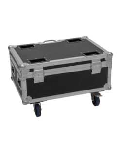 ROADINGER Flightcase 6x AKKU IP TL-3 QCL Trusslight CRMX with charging function and wheels
