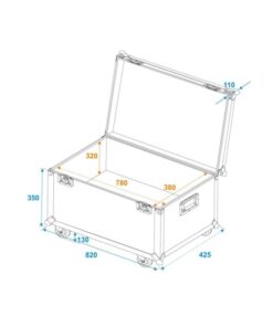 ROADINGER Universal Transport Case 80x40cm with wheels