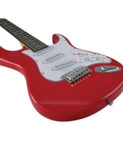 DIMAVERY J-400 Electric Guitar ST, red, 3/4