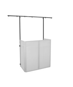 OMNITRONIC Set Compact Mobile DJ Stand incl. Cover + Extension Frame
