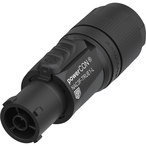 PowerCON TRUE1 power in - L Connettore di blocco femmina - cavi di grande diametro