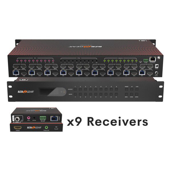 BG-4K-VP99PRO 9X9 4K HDMI SEAMLESS PROC CAT5/6/7LL PROCESSOR/MULTIVIEWER CAT