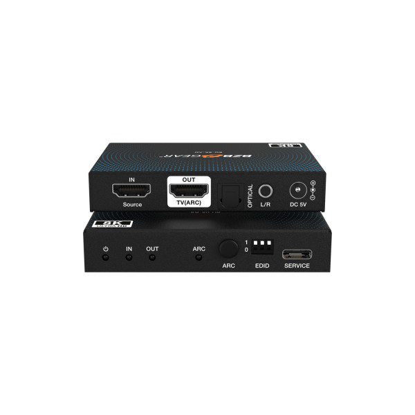 BG-8K-AD DE-EMBEDDER AUDIO S/PDIF-LR PER HDMI SUPPORTO ARC, 8K 60HZ HDMI 2.1