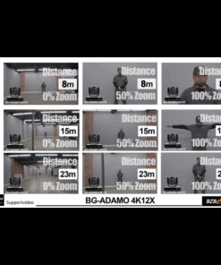 BG-ADAMO-4K12X-B CAMERA PTZ 4K UHD 12X CON AUTOTRACKING - NERA