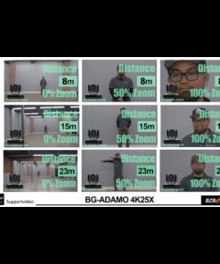 BG-ADAMO-4K25X-B CAMERA PTZ 4K UHD 25X CON AUTOTRACKING - NERA