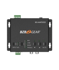BG-AMP2X20 2X20W/1X40W AUDIOAMP INPUT MIC/LINE