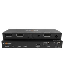 BG-DA-1X2AS SPLITTER HDMI 1X2 4K 18Gbps AUDIO DE-EMBEDDER