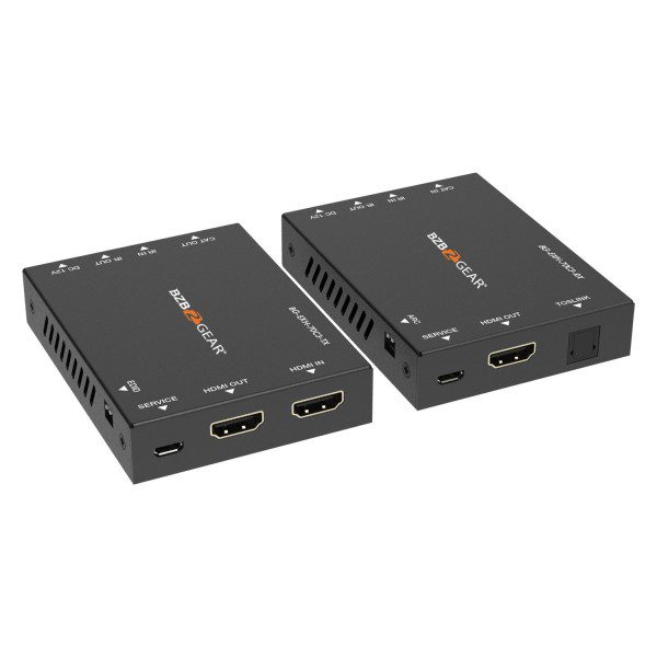BG-EXH-70C3 EXTENDER HDMI 4K FINO A 70M AUDIO DE-EMBEDDING CON IR/ARC/POC
