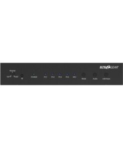 BG-MKVM41R 4X1 1080P FHD HDMI MULTIVIEWER CON PORTEKVM E USB 2.0 FINO A 4 PC