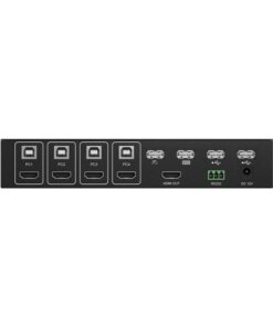 BG-MKVM41R 4X1 1080P FHD HDMI MULTIVIEWER CON PORTEKVM E USB 2.0 FINO A 4 PC