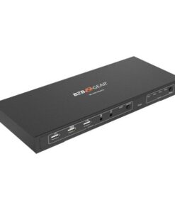 BG-UHD-KVM41A 4X1 4K UHD KVM SWITCHER CON USB 2.0 PORT PERIFERICHE E SUPPORTO AUDIO