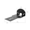 BG-VPTZ-WM SUPPORTO A MURO PER CAMERE SERIE VPTZ