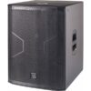 ALTEA-718A SUBWOOFER ATTIVO 18" - 600 W, 134 dB- 230/115 V - NERO