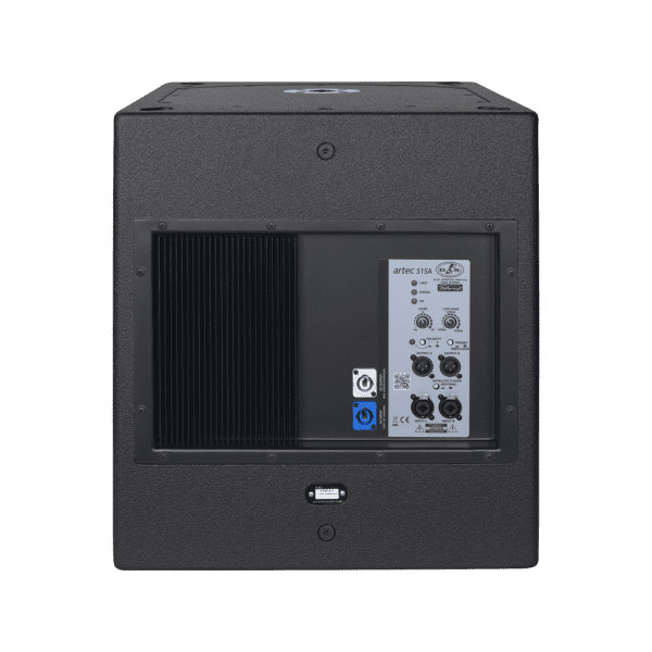 ARTEC-S15A-230 SUBWOOFER ATTIVO 15" - 2000 W, 134 dB- 230/115 V - NERO