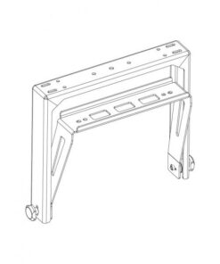 AXF-X10 SUPPORTO A SOFFITTO/TRAVE,PER SISTEMI DA 10