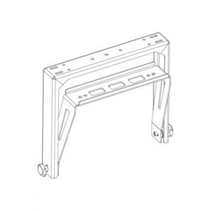 AXF-X10 SUPPORTO A SOFFITTO/TRAVE,PER SISTEMI DA 10