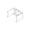 AXU-Q10 SUPPORTO A "U" SOFFITTO/PARETE/TRUSS/TREPPIEDE PER Q-10 NERO