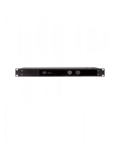 INTEGRAL-A402 AMPLIFICATORE 2 CANALI 200W @ 4OHM / 1 CANALE 400W @ 100V 1U DIN