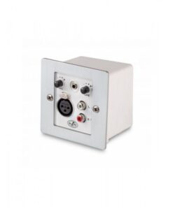 INTEGRAL-WPM1 MINI MIXER A PARETE 2 INGRESSI MIC E LINE CON VOLUME USCITA MONO XLR