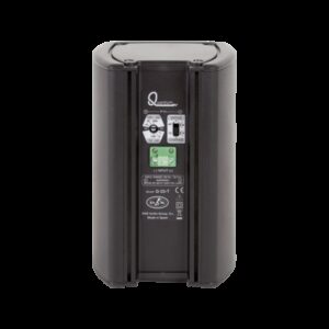Q-23-T CASSA PASSIVA 40W, 2X3" IN ALLUMINIO 100V FULL RANGE COLORE NERO