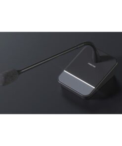 MICSET-C45 BASE MICROFONICA E MICROFONO COLLO DI CIGNO 45CM A CONDENSATORE ELECTR