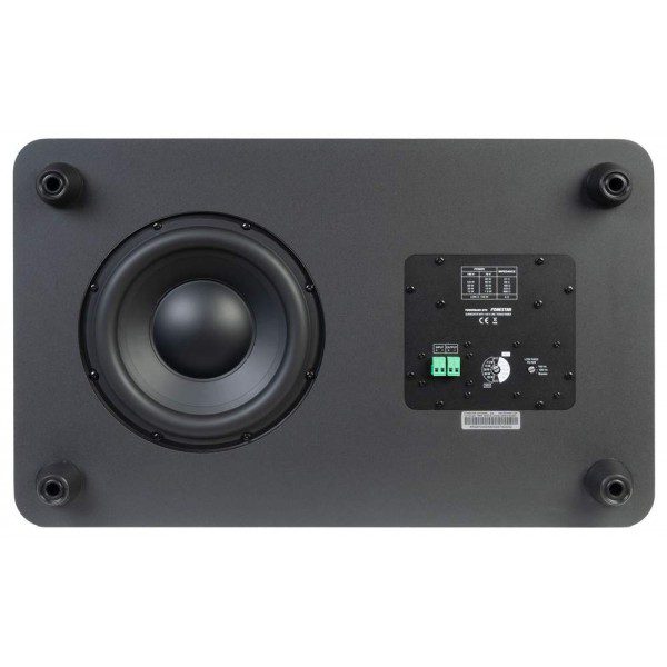 POWERBASS-8TN SUBWOOFER 8" CON TRASFORMATORE 100V- NERO