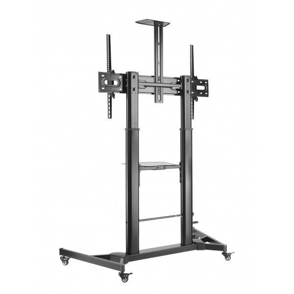 STS-42103N SUPPORTO MONITOR 60"/100" PORTATA 100KGALTEZZA REGOLABILE CON FRENI