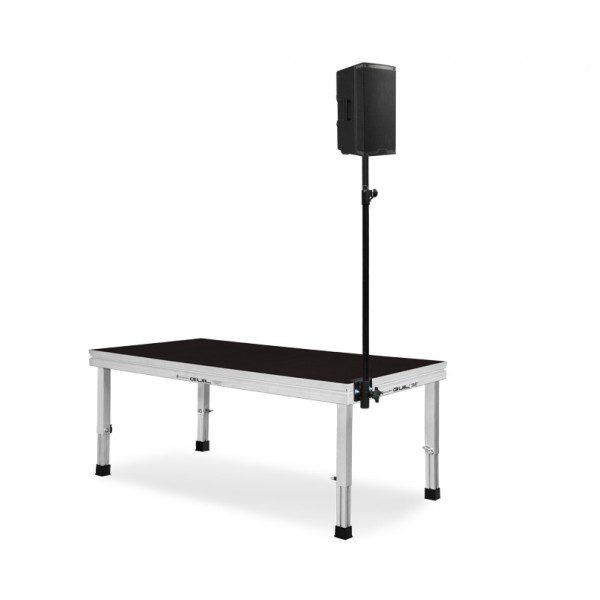 ALT/TM-01 STATIVO PER CASSE CON ADATTATORE PER ILFISSAGGIO ALLE PEDANE GUIL