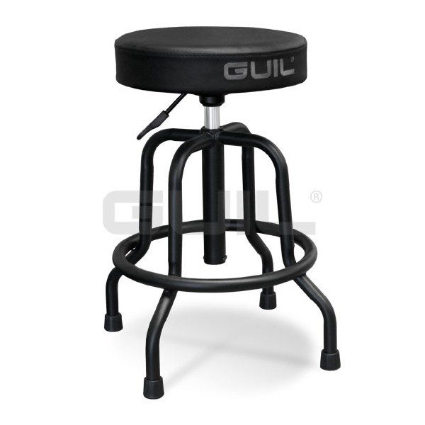 SL-25 SGABELLO CON SEDUTA TONDA ( 35 X 8 CM)RIVESTITO IN ECOPELLE