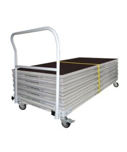 TM-TR2 KIT PER TRASFORMARE UNA PEDANA TM442XL IN CARRELLO DI TRASPORTO.