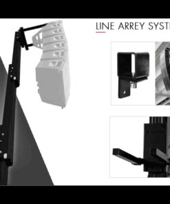 ULK-A7 SET ADATTATORI LINE ARRAY FORCHE 50X50MMULK-4/500 PLUS