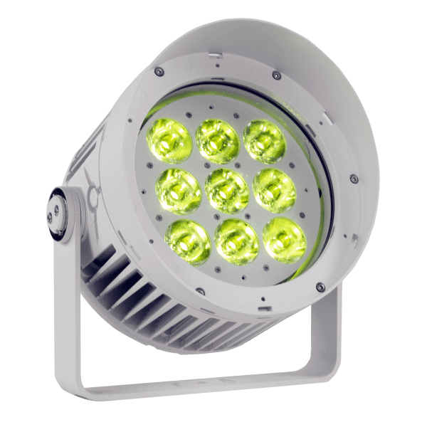 SPO180RGBL PROIETTORE SPOT A 9 LED RGBL 180W IP67