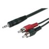 ACA-1935 CAVO ADATTATORE AUDIO JACK 3.5MM-2XRCA 10 M