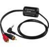 FGA-30M DISACCOPPIATORE DI MASSA HIGH-END JACK 3.5 - RCA MASCHIO