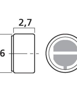 MCE-4500 CAPSULA DI QUALIT  PER MICROFONO DI MISURA BACK ELECTRET IN SUBMINIATU