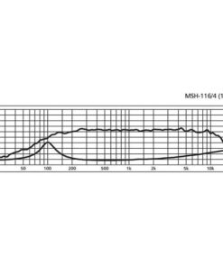 MSH-116/4 MIDRANGE HI-FI, 40 W, 4 OHM