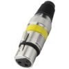 XLR-207J/GE CONNETTORI XLR FEMMINA, 3 POLI