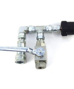 A-2 ADATTATORE  BOMBOLE  CO2 A CONNESSIONE RAPIDA CON SPURGATORE