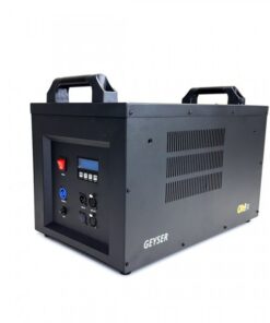 GEYSER MACCHINA DEL FUMO CON GETTO VERTICALECON 30 LED MULTICOLORE