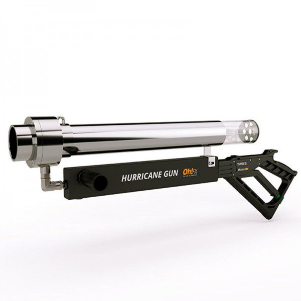 HURR-GUN HURRICANE GUN. PISTOLA CO2 SPARACORIANDOLI