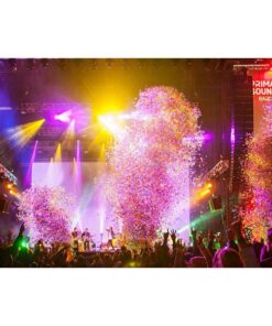 ST-BLASTER/M MACCHINA A LANCIO CONTINUO DI CORIANDOLIPER GRANDI EVENTI CON RUOTE