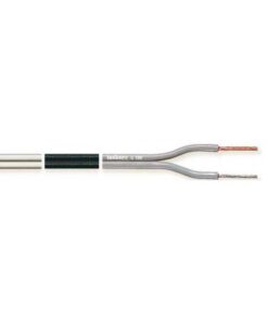 C100/035GR PIATTINA POLARIZZATA 2 X 0,35 MM²- GRIGIA - 100 M