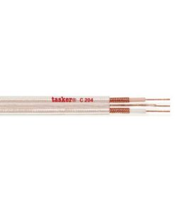 C204 PIATTINA SCHERMATA DIVISIBILE 2 X 0,35 +1 X 0,35 - TRASPARENTE - 50 M