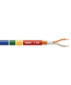 C260/VE CAVO MICROFONICO BILANCIATO 2 X 0,25 MM²- VERDE - 100 M