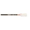 C286LSHZ CAVO MICROFONICO BILANCIATO 2 X 0,22 MM²IN L.S.Z.H. - NERO - 100 M