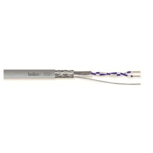 C521 CAVO SCHER. PER DMX 512 - EIA RS 485 - 1X 2 X 0,22 MM² - GR. - 100 M