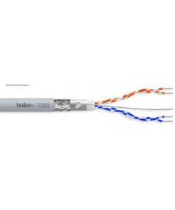 C522 CAVO SCHER. PER DMX 512 - EIA RS 485 - 2X 2 X 0,22 MM² - GR. - 100 M