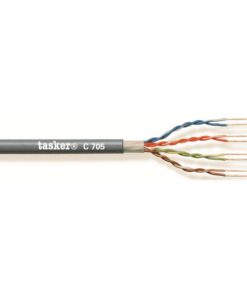 C705 CAVO LAN 5e U.T.P. 4 X 2 X 0,14 MM²- GRIGIO - 100 M
